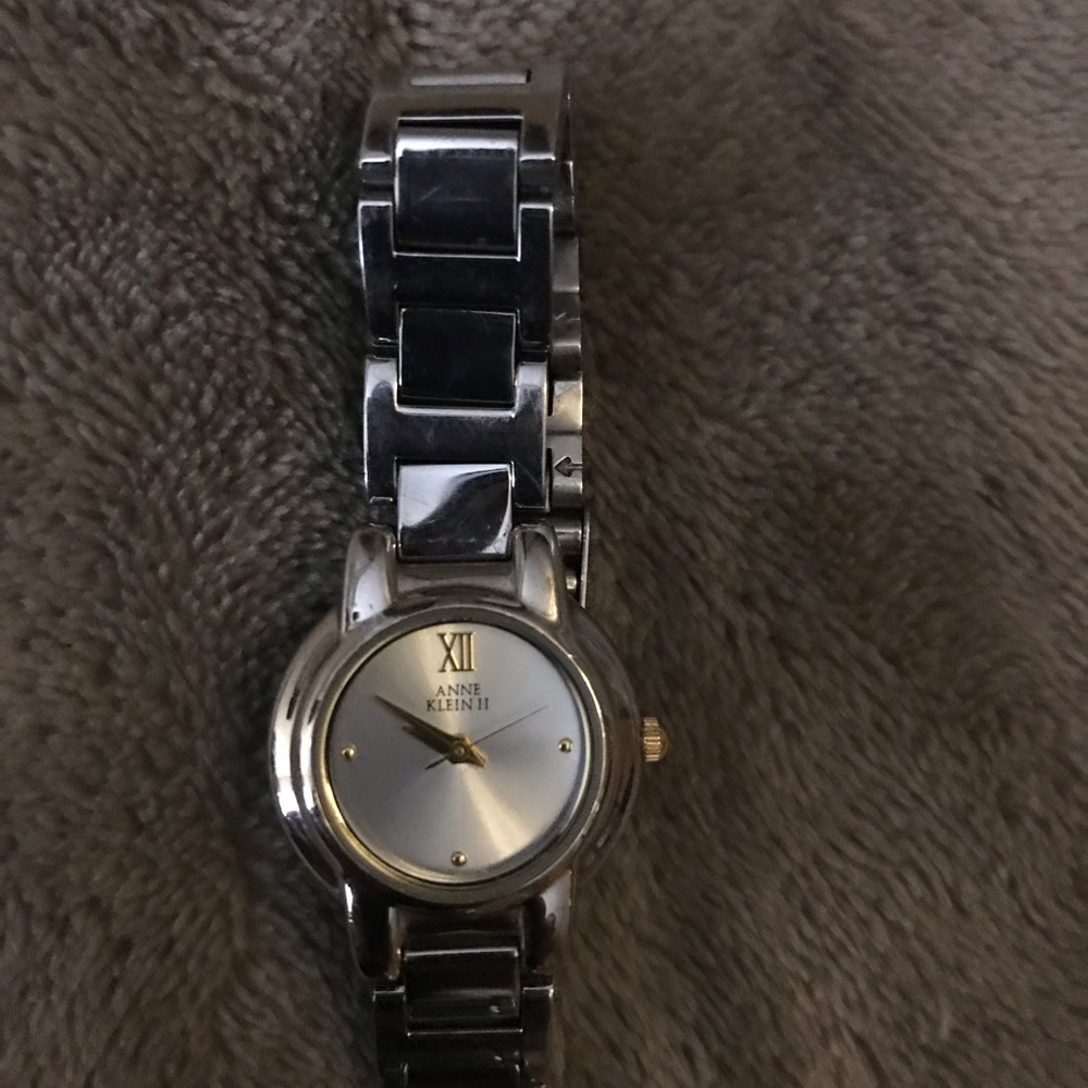 Anne Klein II Watch Gold and Silver Tone **Needs Battery **